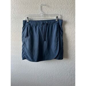 Patagonia Fleetwith Skort Navy Blue Active Hiking Skirt Womens Small Gorpcore